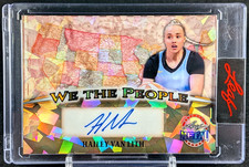 Hailey Van Lith 2025 Leaf Metal Presidents' Day Autograph Card 1/1 Encased Auto