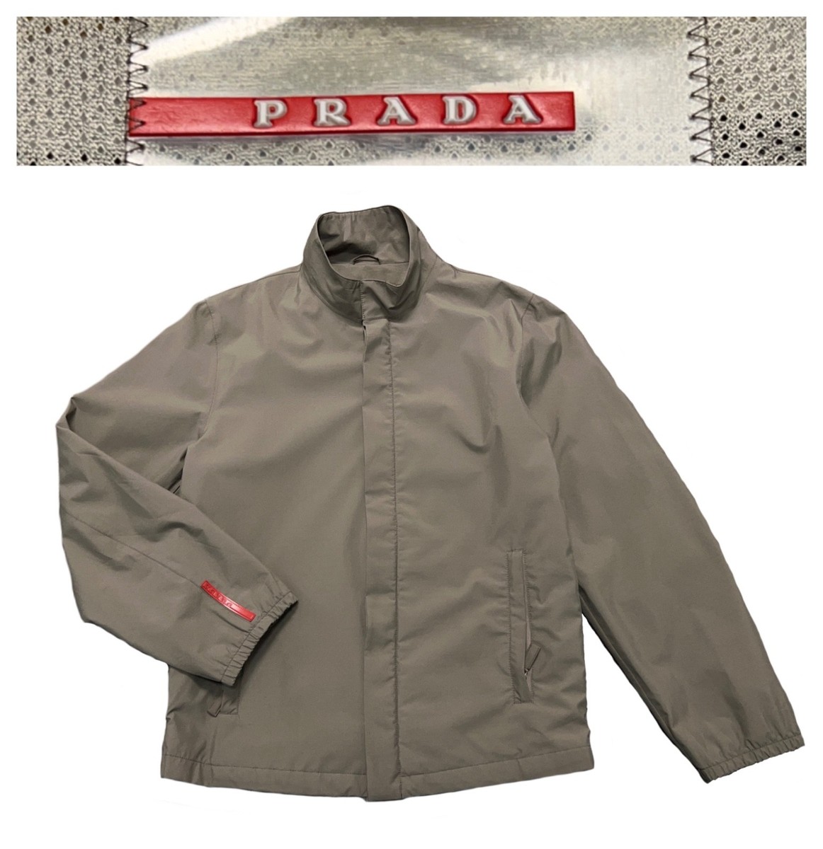 ジャケット・アウター PRADA SPORT/GORE-TEX JACKET sgv84a Mens PRADA Sport Art.SGV84A Gore-Tex Zip Jacket Windbreaker
