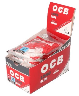 OCB Long Slim Filter 100er Beutel Drehfilter Ø 6mm / 20mm Lang