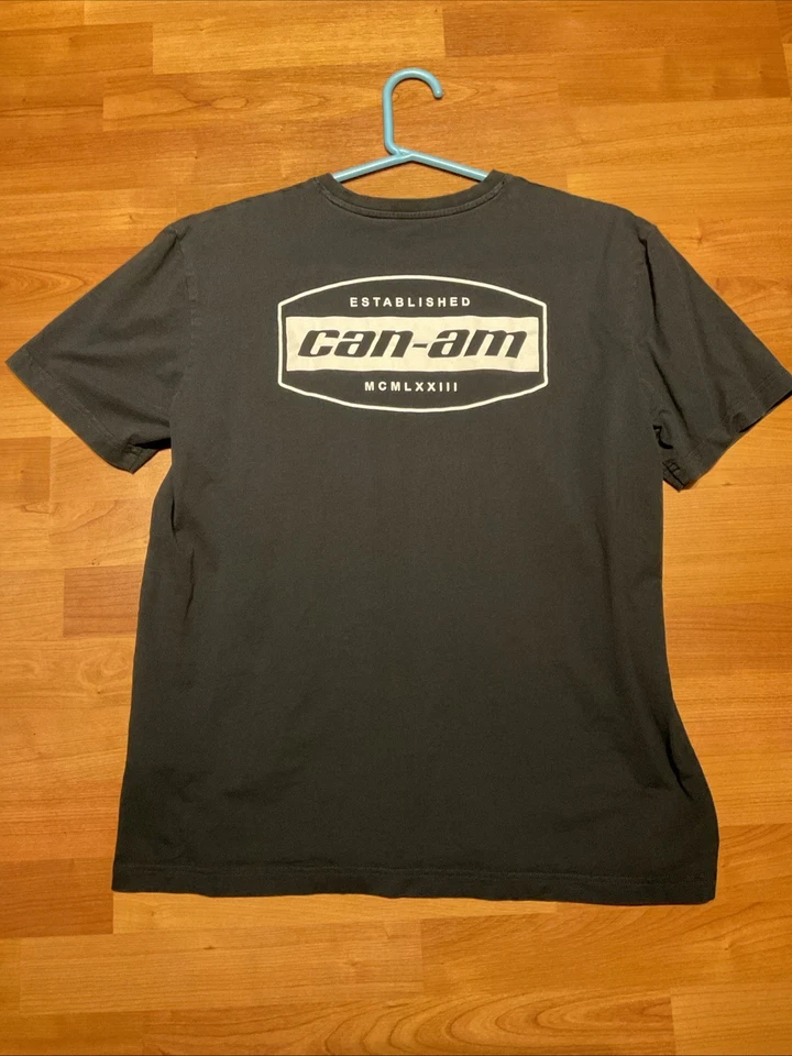 Camiseta Can Am Hombre Talla L Negra EST. MCMLXXIII Foto 3 de 4