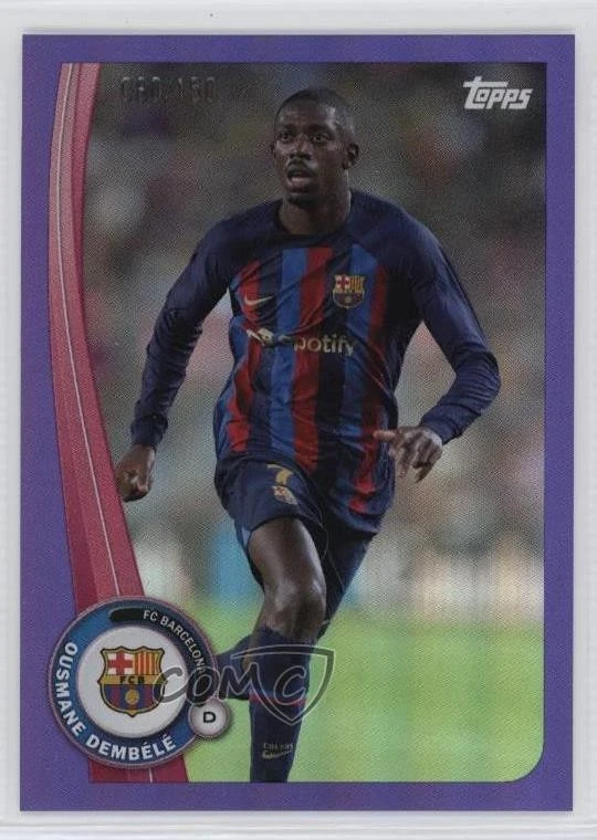 2022-23 Topps FC Barcelona Fan Set - Ousmane Dembele #BA-4 for