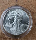 1941 p high grade (AU/BU) silver Walking liberty half dollar in acrylic capsule