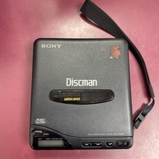 Vintage SONY D-66 Discman Portable CD Player UNTESTED