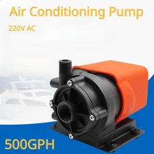 500GPH Air Conditioning Pump Marine Seawater Circulation AC Pump 220V