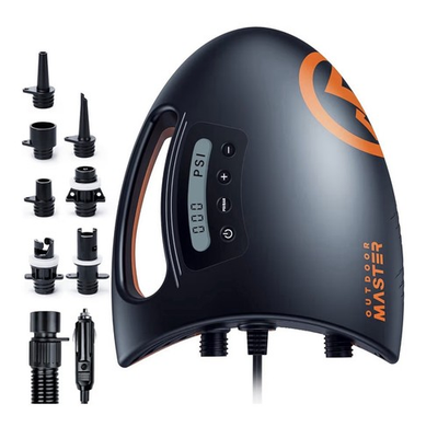 #ad OutdoorMaster 20PSI High Pressure SUP Air Pump Shark $60.00