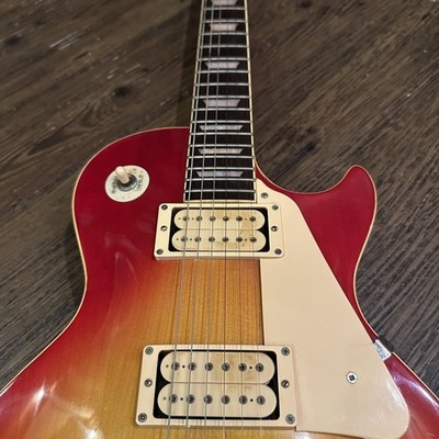 Aria Pro II LS-400 w/DiMarzio Cherry Sunburst Made in Japan 1980