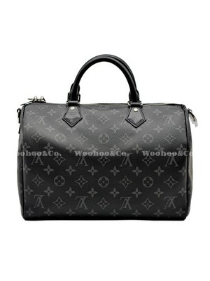 LOUIS VUITTON SPEEDY SOFT 30 Canvas Shoulder Bag Women's Black | eBay