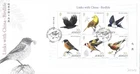 2018 Jersey Links with China (4th series) Birdlife Mini Sheet First Day Cover