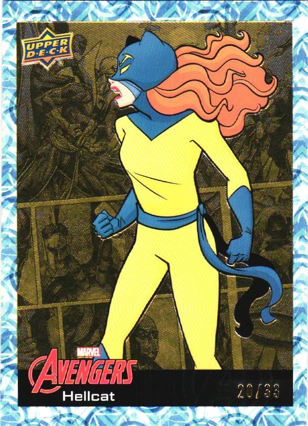 2024 Upper Deck Marvel Avengers #23 Hellcat Gold #d /33