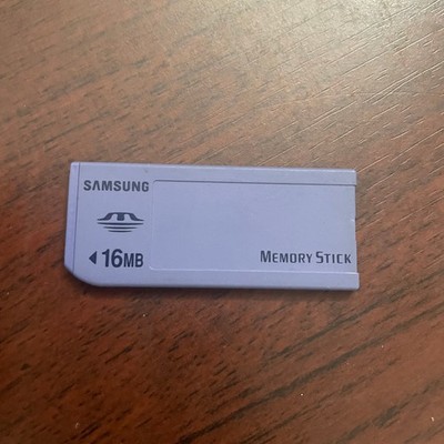 SAMSUNG 16MB Memory Stick Pro Card  Purple SMS-16NS Japan   FAST SHIPPING!