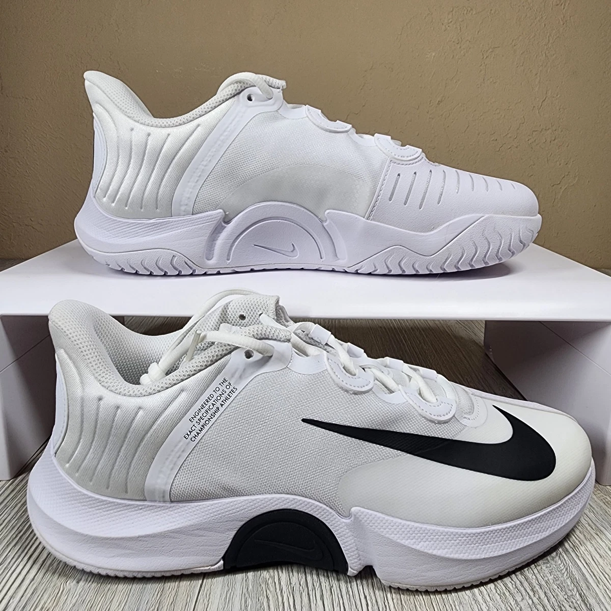 NikeCourt Air Zoom GP Turbo White Black for Sale | Authenticity