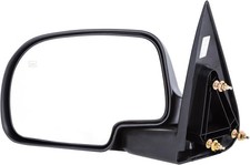 Side Mirror Fits for 2003-2006 Chevy Silverado 10 inches x 5 inches, Black