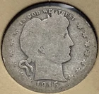 1915-S Barber Quarter AG