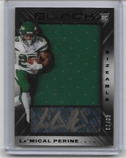 Lamical Perine 2020 Panini Black Jersey RC GOLD INK Card AUTO SP Autograph /99