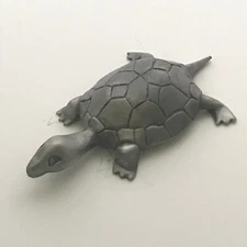 W F Hudson Pewter Turtle Figurine 606
