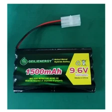 1x 9.6V 1500mAh NI-MH Rechargeable Battery For RC Remote Radio Control USA HOT!