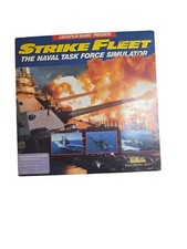 STRIKE FLEET Naval Task Force Simulator DISK ELECTRONIC ARTS Commodor 64/128