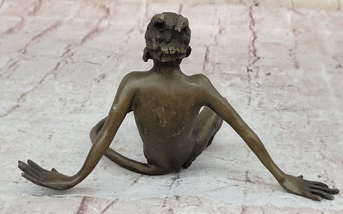 Edición Coleccionista Hot Cast Bronce Sátiro Desnudo Diablo Demonio Riendo Estatuilla Regalo - Imagen 6 de 10