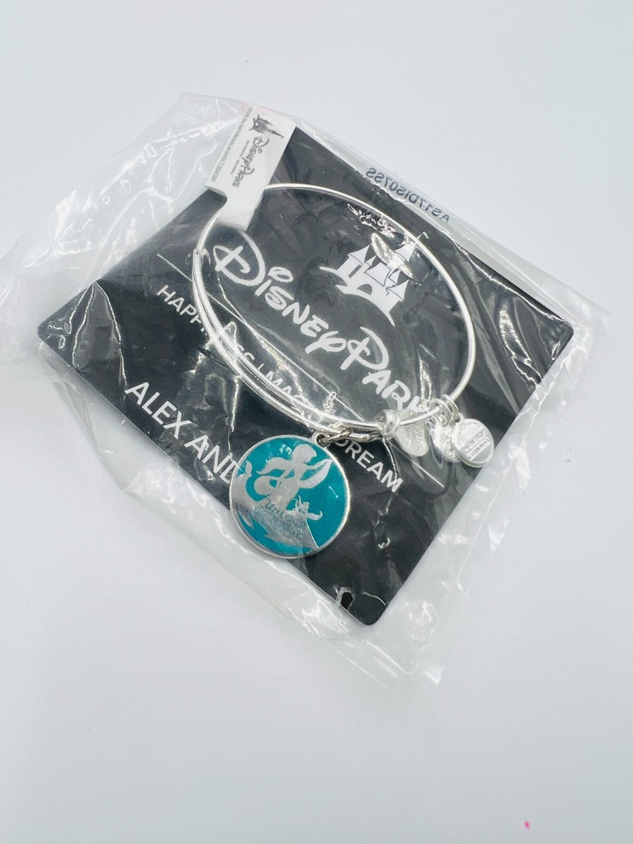 Disney Parks Alex Ani JASMINE Aladdin Unlock the Magic Charm Bangle  Bracelet