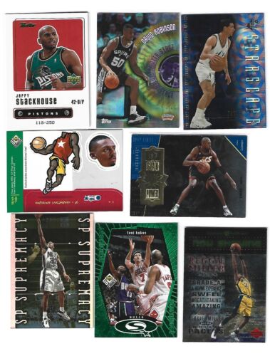 1998-00 BASKETBAL UD,TOPPS,FLEER  40-CARD LOT INSERTS & MORE SERIAL #2 EX-MINT - Picture 1 of 2