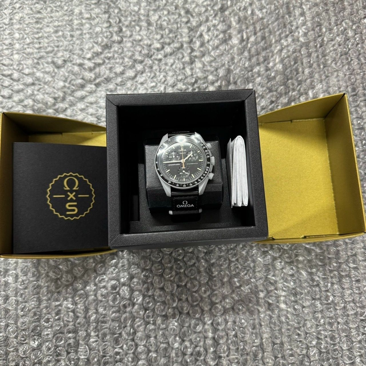 Swatch x Omega Mission To The Moon Black Dial Men's Watch Swatch x Omega Mission To The Moon Black Dial Men's Watch