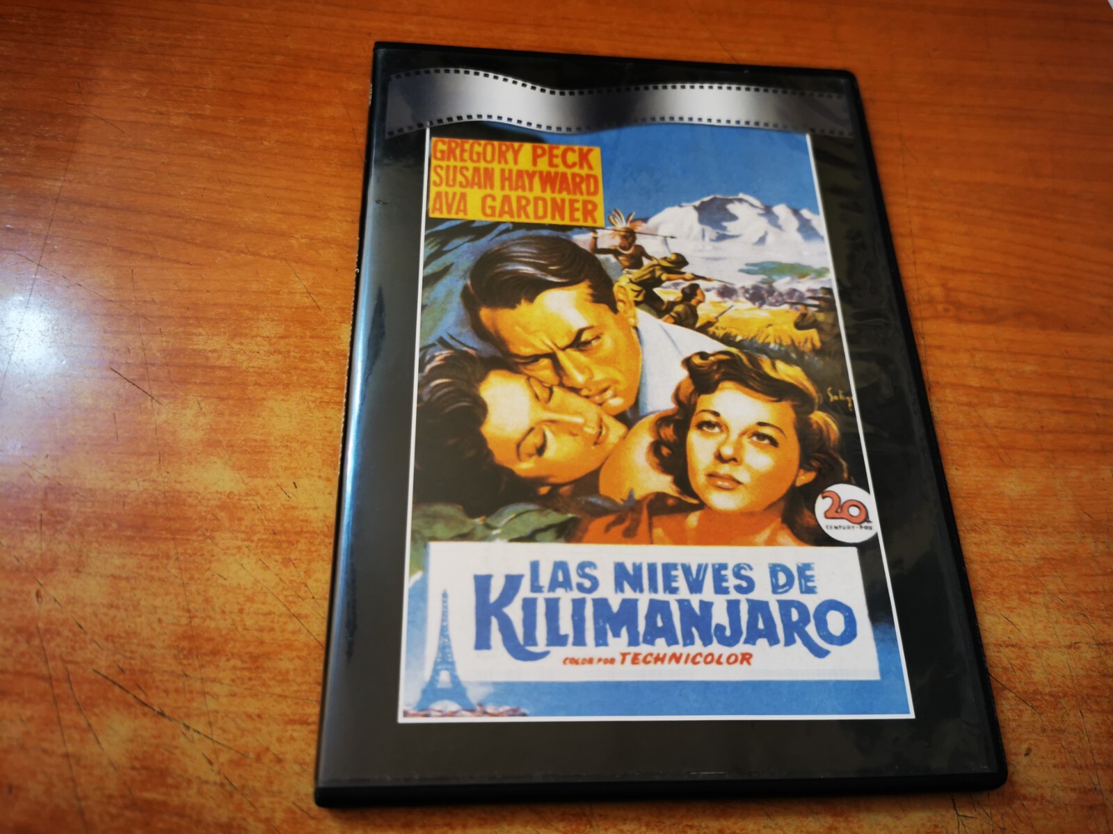 LAS NIEVES DEL KILIMANJARO DVD ESPAÑA GREGORY PECK AVA GADNER SUSAN HAYWARD