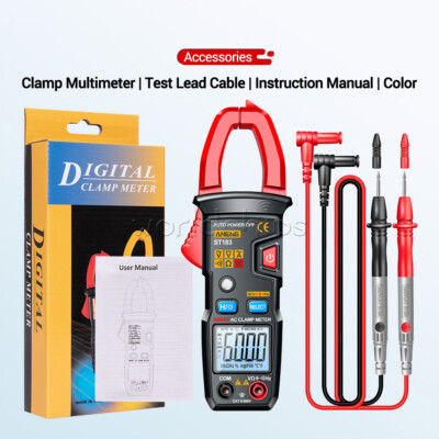 ANENG Digital Clamp Meter Multimeter AC DC Voltage Amp Hz Capacitance NCV Ohm
