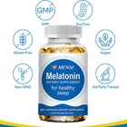 MENXI Premium Sleep Aid Supplement -10/60/120pcs, Natural Rest & Relaxation 10mg