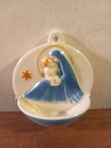 Vintage Goebel Hummel Holy Water Font Madonna and Child - Picture 3 of 11