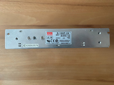 MEAN WELL Schaltnetzteil S-100F-24  - 100-240V AC, 24V 4,5A DC