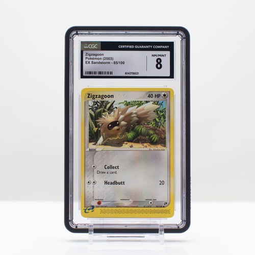 Zigzagoon graded CGC 8 for sale on eBay