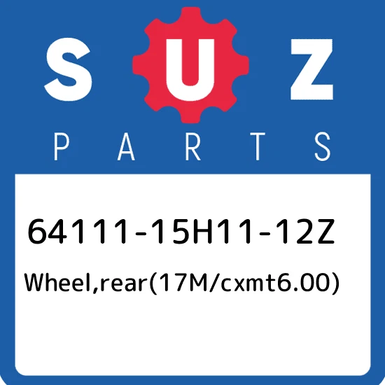 WHEEL, REAR (17M/CXMT6.00) (SILVER)