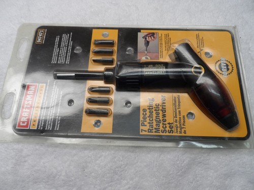 Craftsman Professional Ratcheting Magnetic Screwdriver Set Germany Part # 47471 - Picture 3 of 8