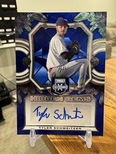 2023 Elite Extra Edition Tyler Schweitzer Hidden Gems Prospect RC Auto 🔥📈