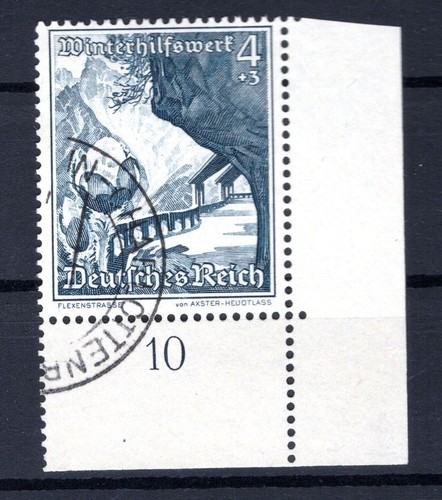 DR-3.Reich 679ER Stamped Sheet Corner (CA3529