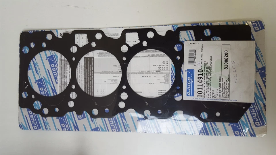 HEAD GASKET FITS TOYOTA CARINA E COROLLA SALOON 2C-T 2C 2C-E AJUSA 10114910 - Image 4 of 4