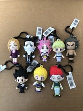 Hunter x Hunter Figural Bag Clip Series 2 Lot of 8 and Includes Both Exclusives