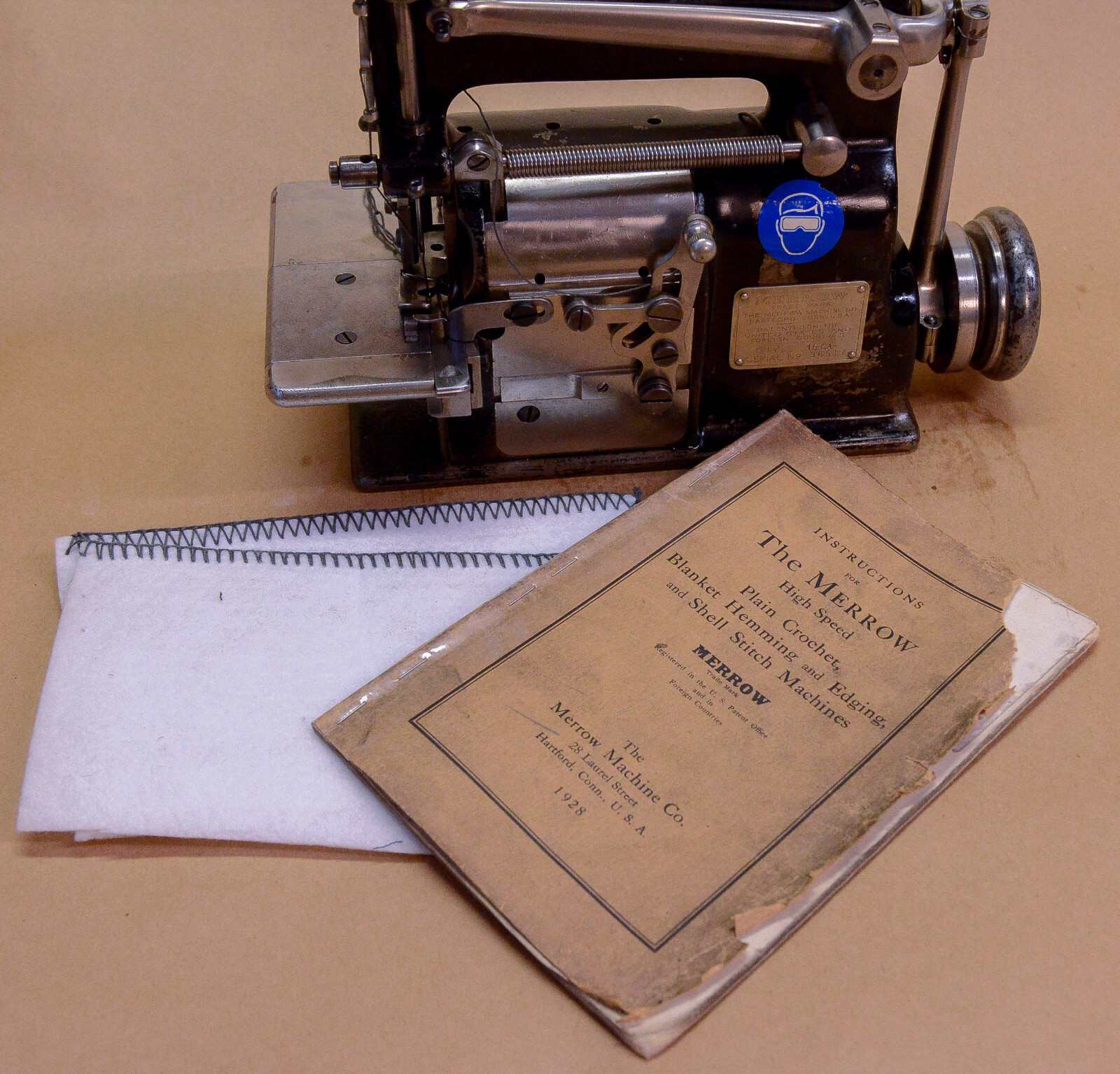 Merrow 15 CA industrial sewing machine eBay