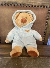 Ty Love to Baby BABY BEAR BLUE PJ 10in Soft Plush 2014 Blue Non Removable PJs