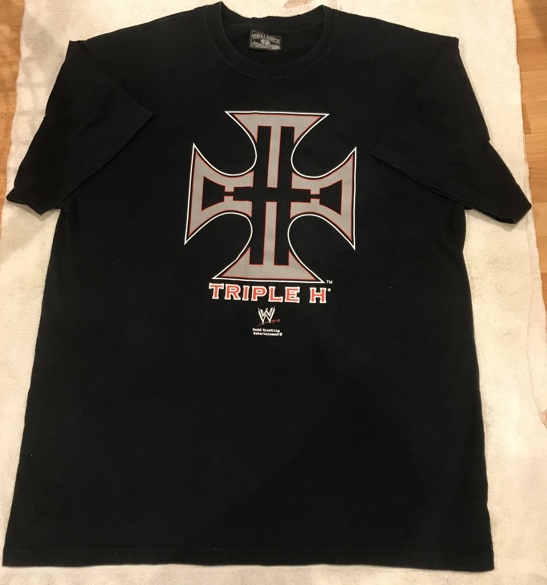 Triple h white clearance shirt