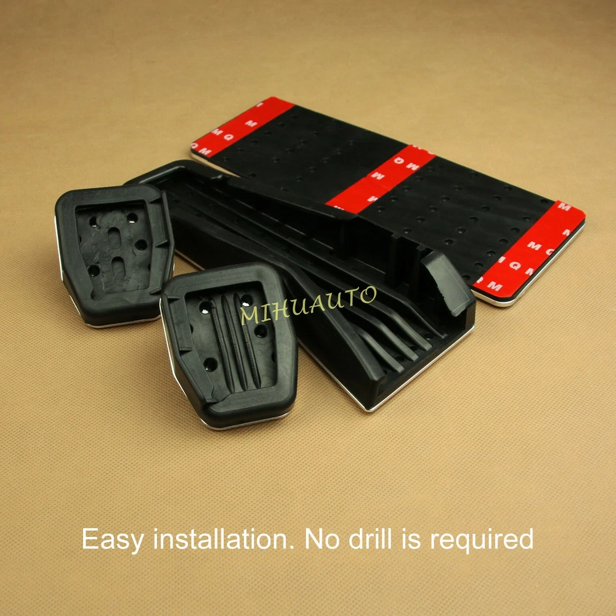 Car Manual Foot Rest Clutch Brake Gas Pedal Cover For 2019-2023 Mazda 3 BP CX-30