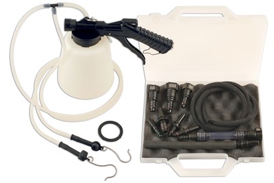 Laser Tools Pneumatik Diesel Entlüftung Set & Vakuum Flüssigkeit Extraktor 7184