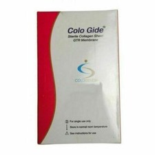 Pack of 10 New Colo Gide Sterile Collagen Sheet GTR Membrane 15 x 20mm