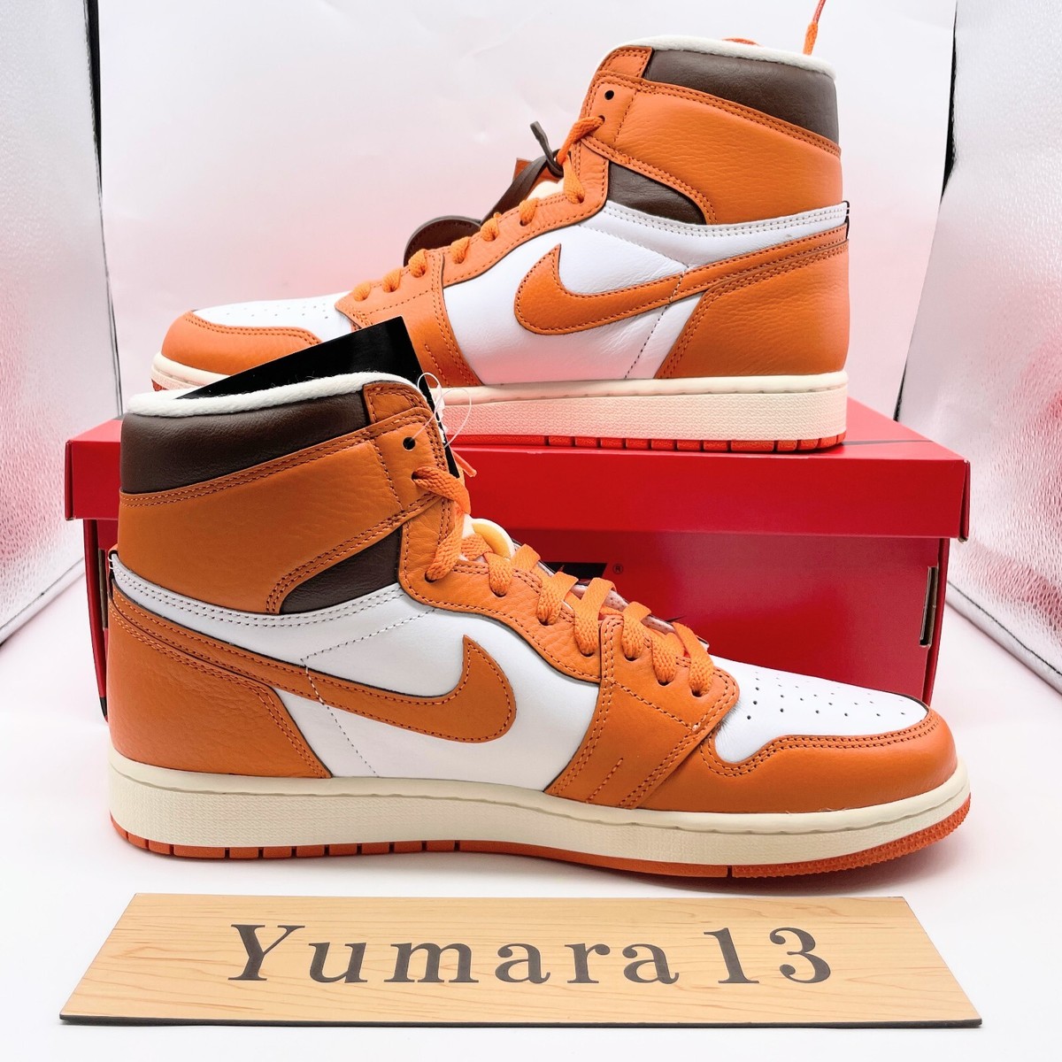 Nike Women's Jordan 1 Retro High OG Starfish Sail White DO9369-101