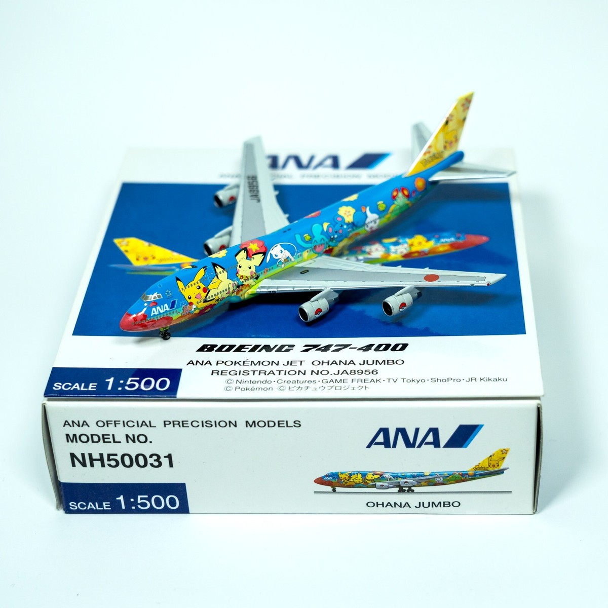 ANA ボーイング747-400 オハナジャンボ 1/500 【公式通販】