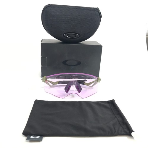 Oakley Sunglasses QNTM Kato OO9481D-0656 Fern Shield Alt Fit w/ Prizm Low Light - Picture 2 of 12