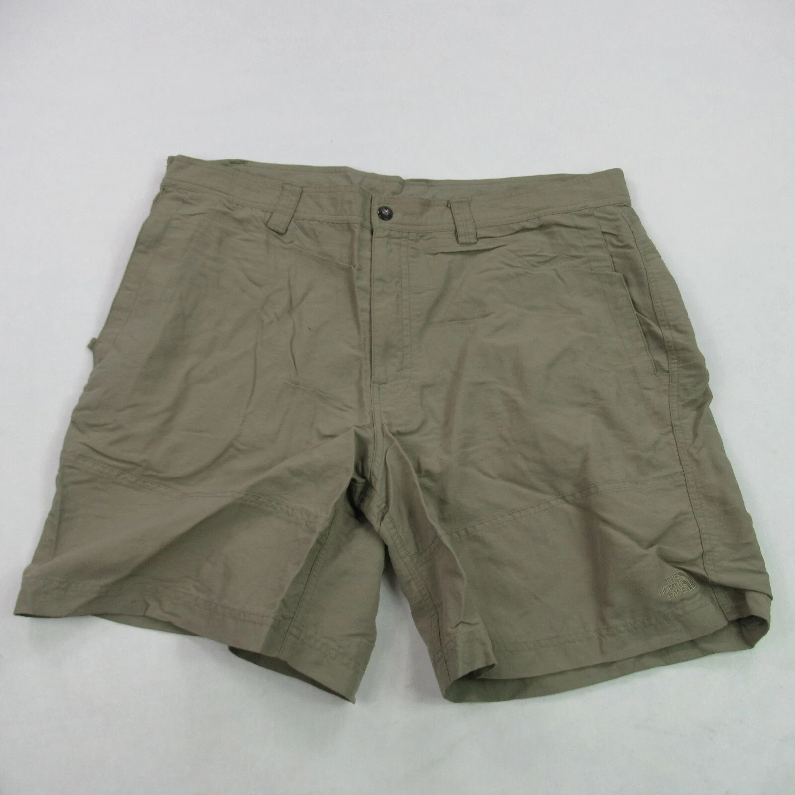 North Face Shorts Mens 40 Brown Adult Pockets Casual Outdoors Lightweight Hike
