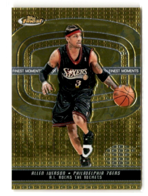 Allen Iverson 2005-06 Topps Finest AI Finest Moments #AI15
