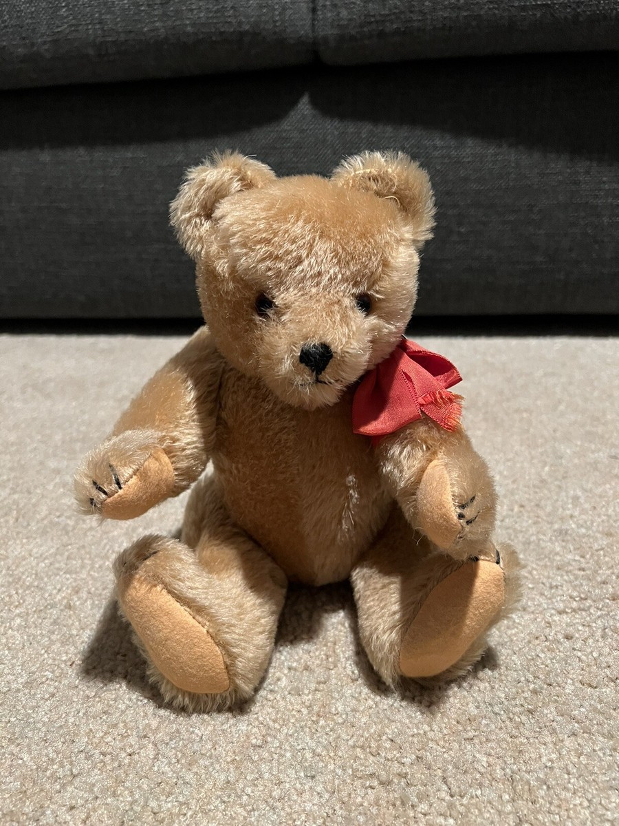 ドイツアンティークHermann Teddy 人形 Vintage Hermann Original West German Teddy Bear Plush