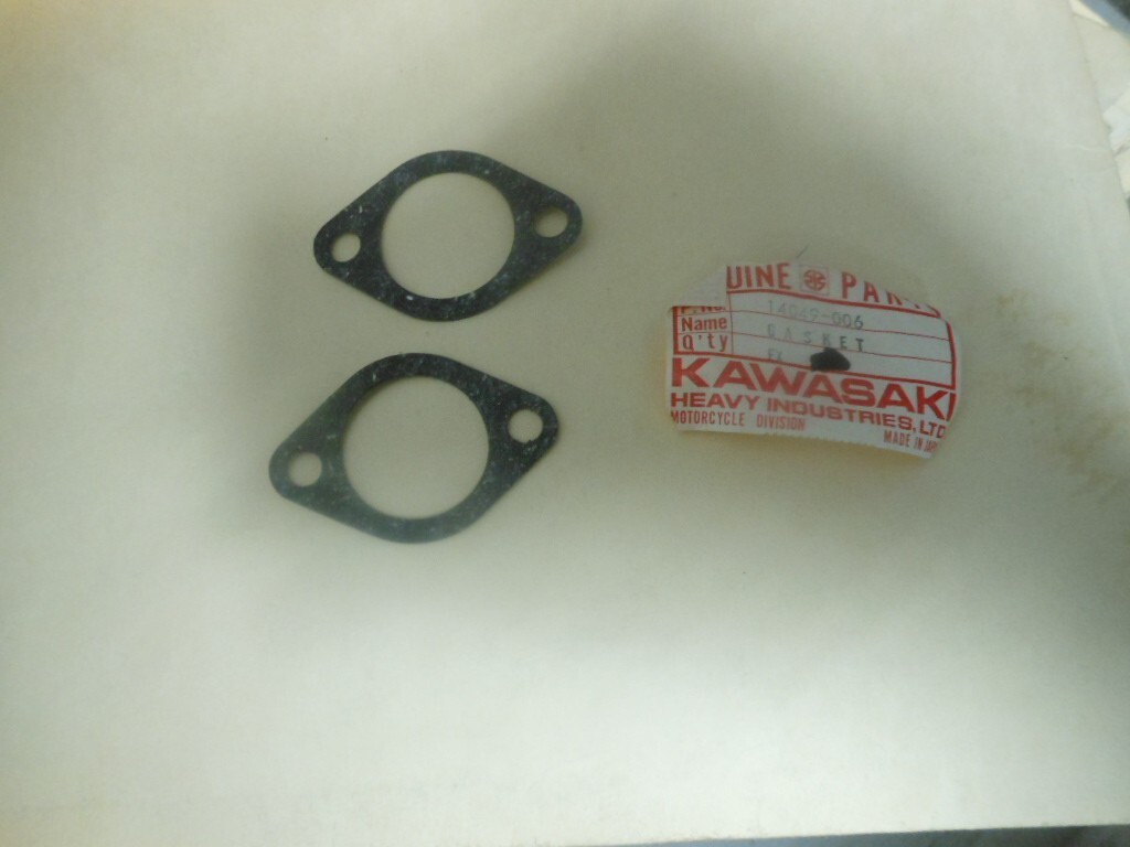 NOS Kawasaki Fuel Drain Gasket 76-79 KD175 76-78 KE175 14049-006